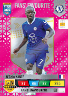 N'Golo Kante Chelsea 2023 FIFA 365 Fans' Favourite #73